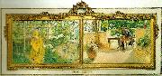 Carl Larsson vinet oil painting on canvas